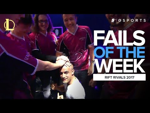 Best FAILS from Rift Rivals 2017