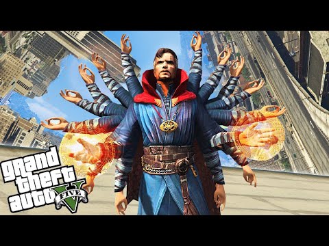 IGRAM KAO DOKTOR STREJNDŽ ! *uništio los santos* - GTA 5 MOD