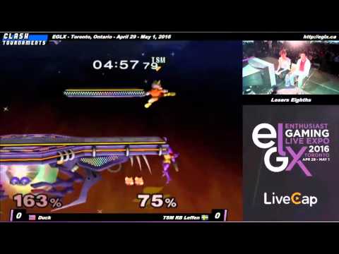 Duck's Insane Coverage Denies Leffen | SMASH GAMEPLAY HIGHLIGHT