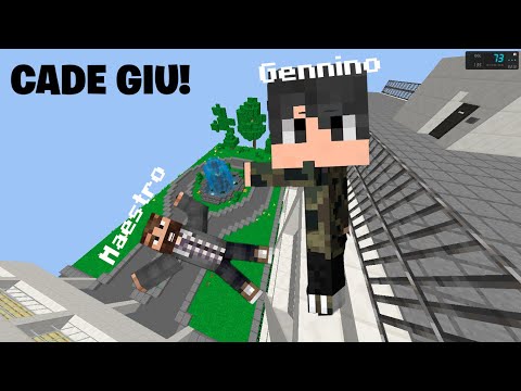BUTTO GIU IL maestro DALL'ULTIMO PIANO! -Scuola di minecraft #2
