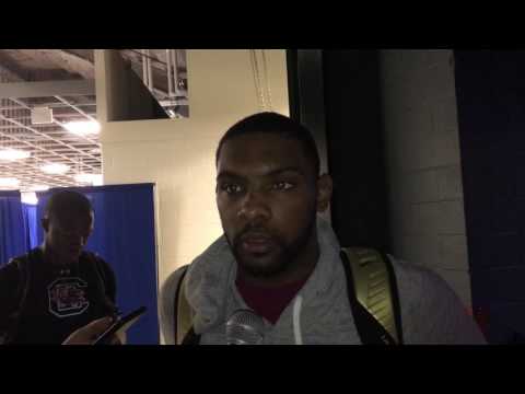 Sindarius Thornwell postgame vs. Kentucky