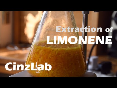 Extraction of LIMONENE (Orange Essential Oil) | CinzLab Chem PROJECT