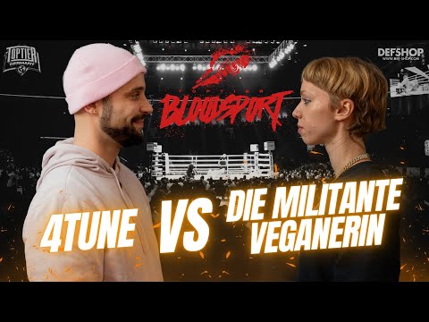 4TUNE vs DIE MILITANTE VEGANERIN | TopTier Takeover BLOODSPORT | 16.12.23 Köln