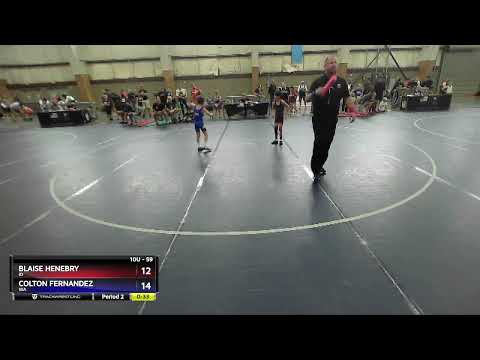 59 Lbs Cons. Round 2 - Blaise Henebry, ID Vs Colton Fernandez, WA 485d