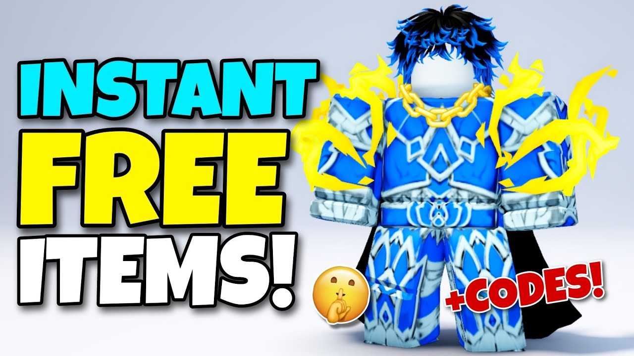 HURRY! GET FREE INSTANT ITEMS ON ROBLOX + CODES (2026) 🔥