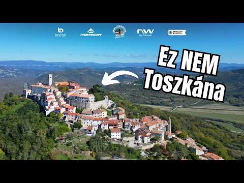 🇭🇷 Isztria legszebb tájain kerékpároztam – ilyen a horvát Parenzana