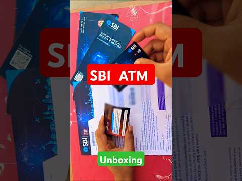 SBI GLOBAL ATM CARD UNBOXING|| SBI Global debit card unboxing #sbi debit card 2026