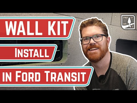 WALL KIT Install | EASY Walls for FORD TRANSIT