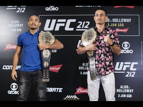 UFC 212 Media Day Staredowns - MMA Fighting