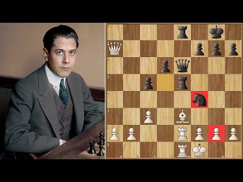 The Lazy Cuban | Alekhine vs Capablanca | St. Petersburg (1914)