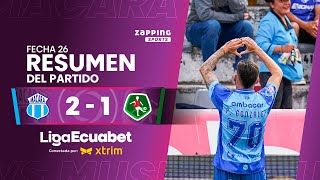Macará 2 - 1 Mushuc Runa/ Fecha 25 / Liga Ecuabet conectada por Xtrim