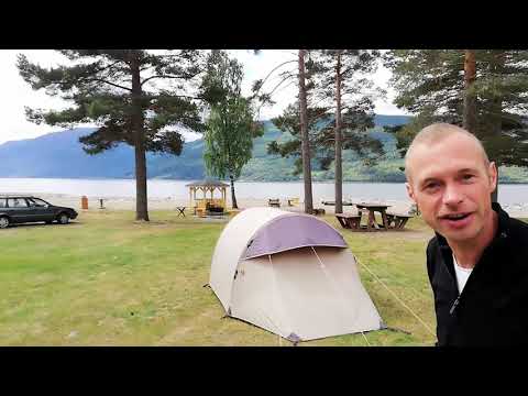 Quick set-up of Camp-let trailer tent - Easy for short stays