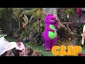 Barney Sings And Dances At Universal Studios In April 1995 CLIP SUBSCRIBE
