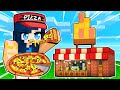 Building A PIZZA PARLOR In Minecraft