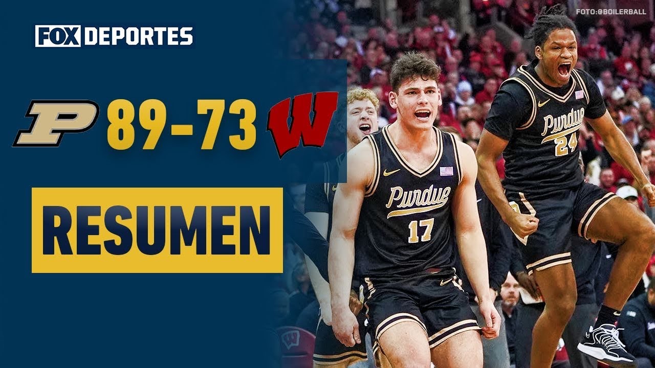 🔝 BRADEN SMITH HACE HISTORIA | Purdue Boilermakers 89-73 Wisconsin Badgers | HIGHLIGHTS | CBBenFOX