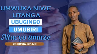 Umwuka ni we utanga ubugingo, umubiri nta cyo umaze
