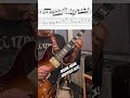 Insane Mark Whitfield jazz funk lick in Eb Minor! #jazzguitar #shred #guitarlesson