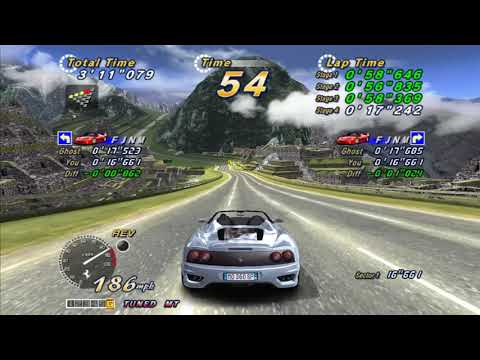 Outrun 2 SPDX - Time Attack Route A/360 Spider (Teknoparrot)
