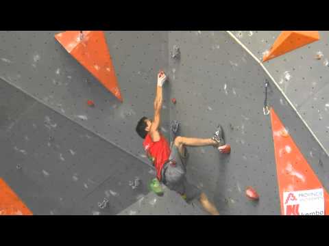 IFSC World Cup Lead Puurs 2011 - Finals - Sean McColl