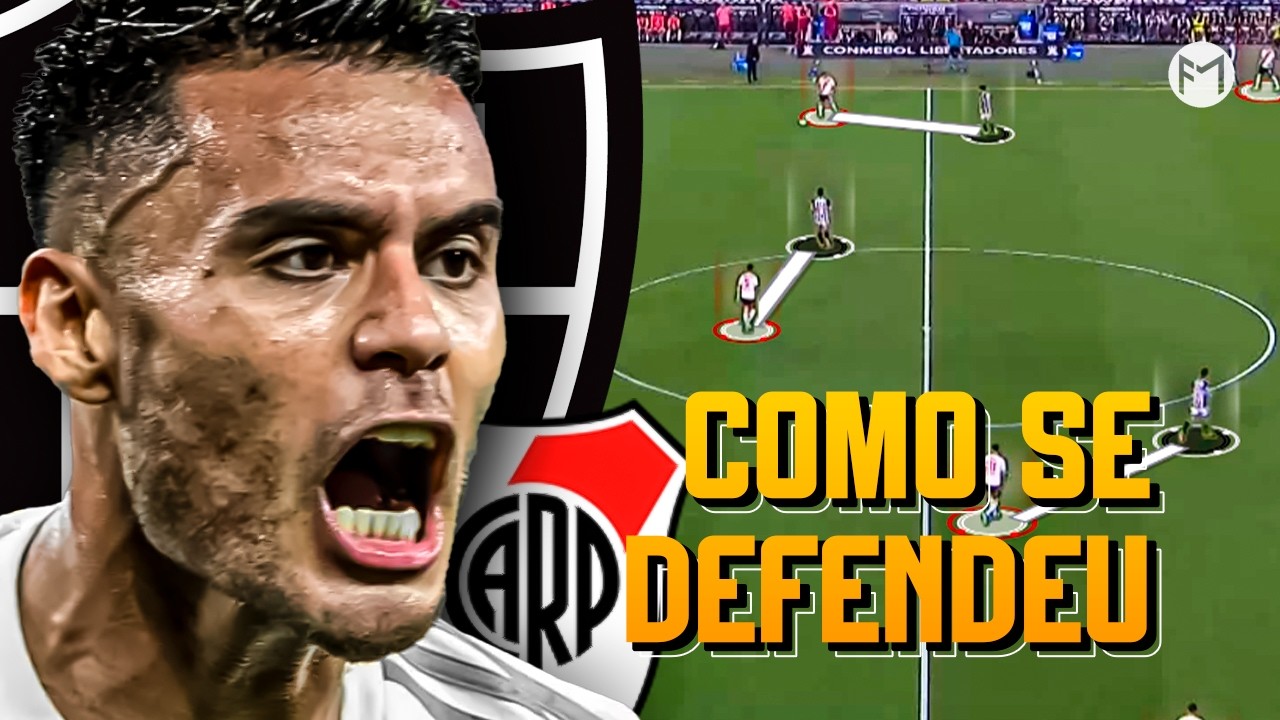 COMO O GALO SEGUROU 0 X 0 CONTRA O RIVER NA LIBERTADORES