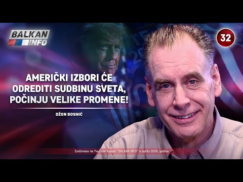 INTERVJU: Džon Bosnić - Ovi izbori će odrediti sudbinu sveta, počinju velike promene! (10.4.2024)
