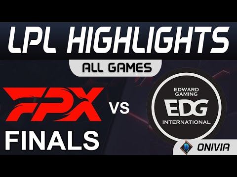 FPX vs EDG Highlights ALL GAMES LPL Summer Playoffs 2021 FunPlus  Phoenix vs EDward Gaming by Onivia