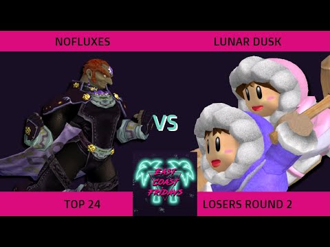 NoFluxes (Ganondorf) vs. Lunar Dusk (Ice Climbers) - ECF 172 Top 24 Losers Round 2 SSBM