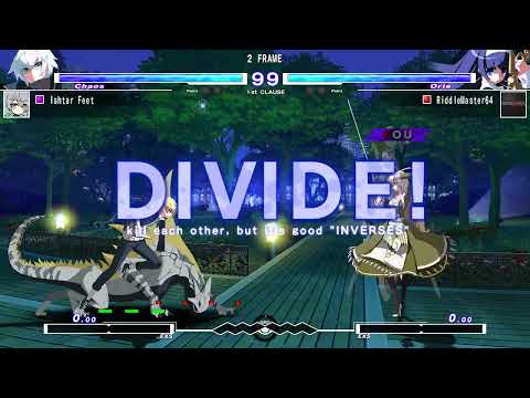 UNICLR netplay Snappy (Chaos) vs Riddle (Orie)