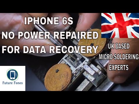 iPhone 6s no power fix, repaired for data Recovery Part 1 : UK