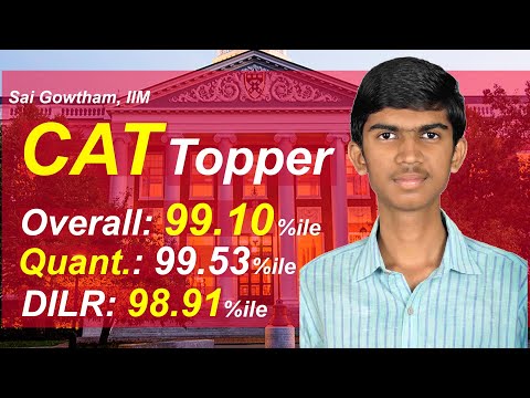 CAT topper interview 2