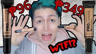 HULI KA BALBON! CONCEALERS NG LA GIRL AT SHAWILL, PAREHO LANG!? DUPE OR POOP!?(Ep. 3)