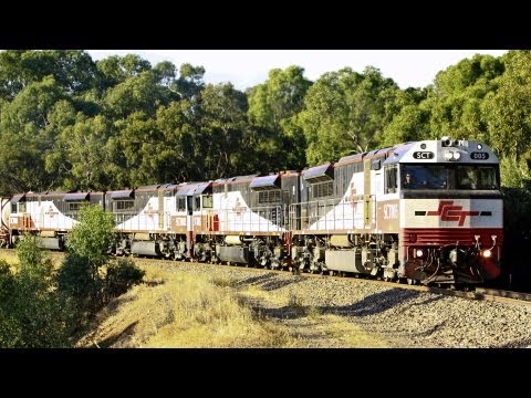 Quad SCT Locomotives - Australian Trains, South Australia
