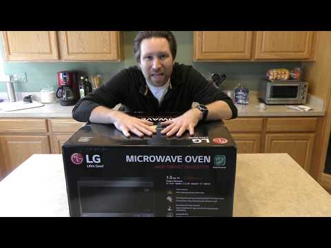 KAPUTT: Auspacken der LG NeoChef Mikrowelle mit erster Bewertung, 1,5 Kubikfuß, mittelgroß, Edels...