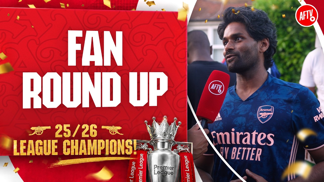 22 Years Wait For This Feeling 🥹 | Champion Round Up | Crystal Palace 1-2 Arsenal