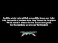 DragonForce - Wings Of Liberty | Lyrics on screen | HD