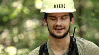 preview picture of video 'BSA SummitCorps | Mountain Bike Trail Building | Rock Armoring Technique'