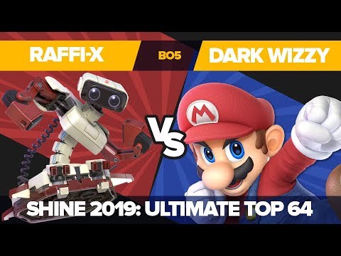 Raffi-X vs Dark Wizzy - Winners' Round 1: Ultimate Singles - Shine 2019 | R.O.B vs Mario