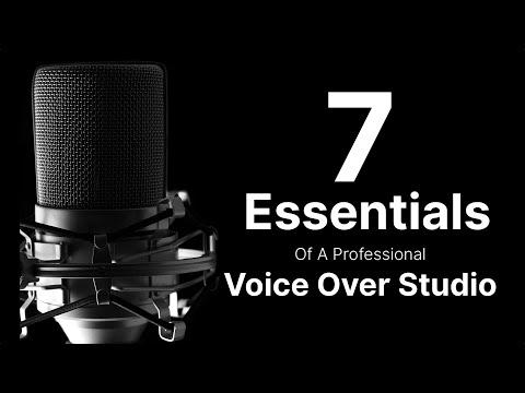 7 Essentials Of A Professional Voice Over Studio