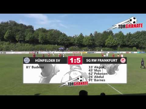 Relegation Hessenliga: Hünfelder SV - RW Frankfurt