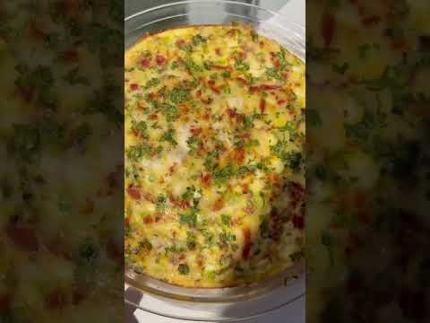 Cottage Cheese Quiche (17 ✨grams of protein!)