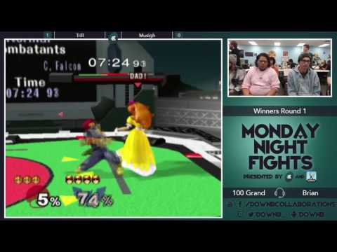 [Level Up Games Melee — 12/5/16] WR1: Trill (Peach) v. Musigh (Captain Falcon)