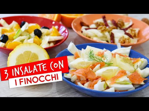 3 insalate con i finocchi: Ricette veloci con i finocchi