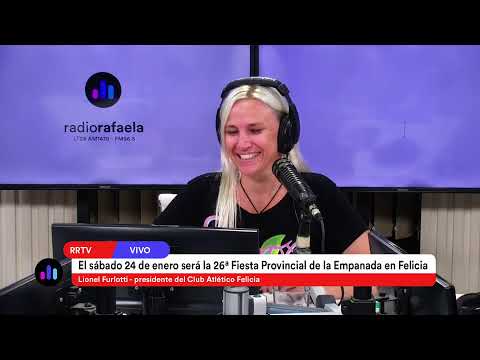 Lionel Furlotti - Pdte.Club Atlético Felicia | 26ª Fiesta Provincial de la Empanada en Felicia