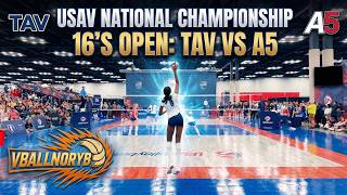 2026 USA Volleyball 16U Open National Championship: TAV vs A5