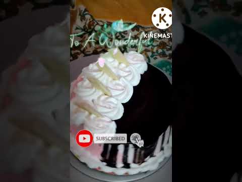 chocolate with strawberry cake