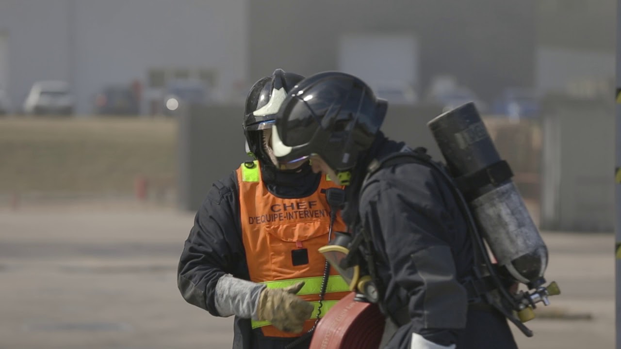 Emergency Response Team - firefighting training