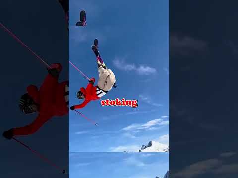 One of the most TALENTED SKIERS ever. #skiing #ski #snow #skier #snow #shorts #short #freeskiing