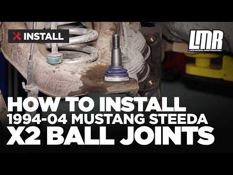 Mustang Steeda X2 Ball Joints Review & Install (94-04 All)