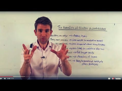 Benefits of Trading & Thinking in Probabilities 👊 Video