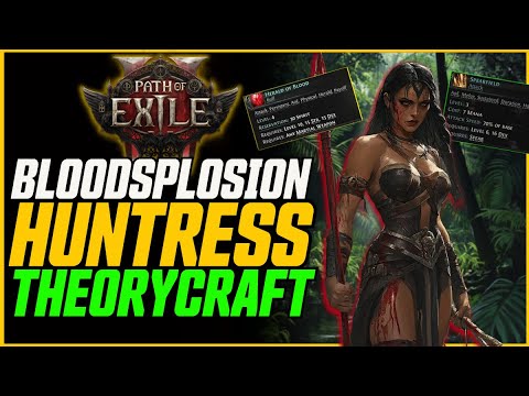 Bleed Huntress Looks AWESOME! New Skills, Class Nodes & More! // Path of Exile 2 Theorycraft